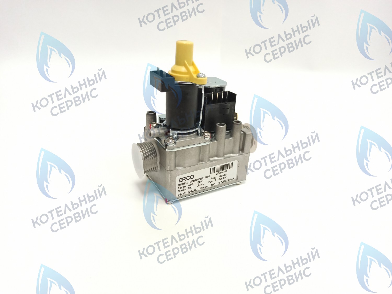 GV002 Газовый клапан ERCO Mod: EBR2008N 230VAC (переменный ток) ELSOTHERM (AA10030003), MIZUDO (AA.01.03.0001) в Москве